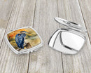 Blue Heron Compact Mirror – Stylish Purse Mirror with Artistic Covers
