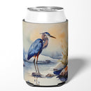 Blue Heron Can or Bottle Hugger