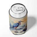 Blue Heron Can or Bottle Hugger