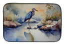 Blue Heron Dish Drying Mat