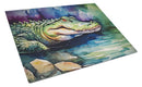 Alligator Glass Cutting Boards – Durable, Decorative Kitchen Art Large