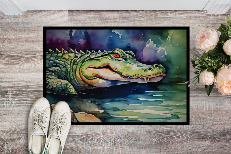 Alligator Doormat - 18X27 Indoor / Outdoor Rug | Made in USA