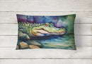 Alligator Throw Pillow