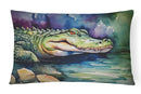 Alligator Throw Pillow