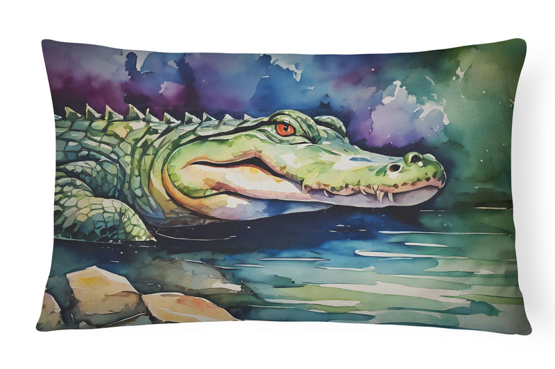Alligator Throw Pillow