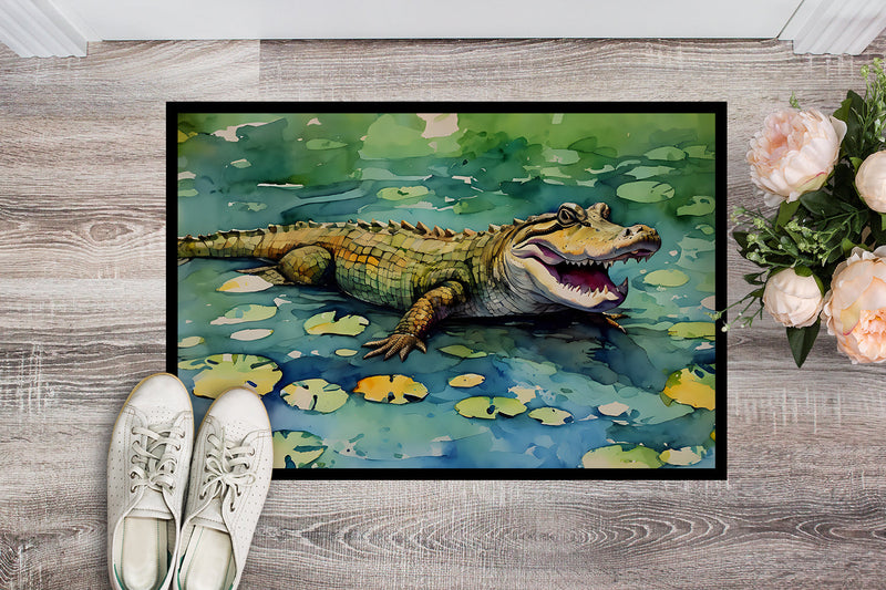 Alligator Doormat - 18X27 Indoor / Outdoor Rug | Made in USA