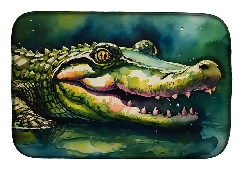 Alligator Dish Drying Mat