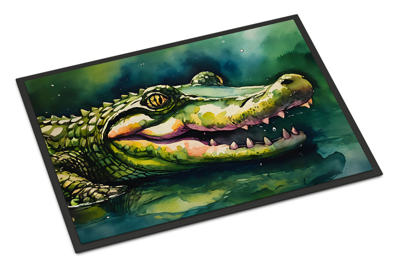 Alligator Doormat - 18X27 Indoor / Outdoor Rug | Made in USA