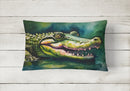 Alligator Throw Pillow