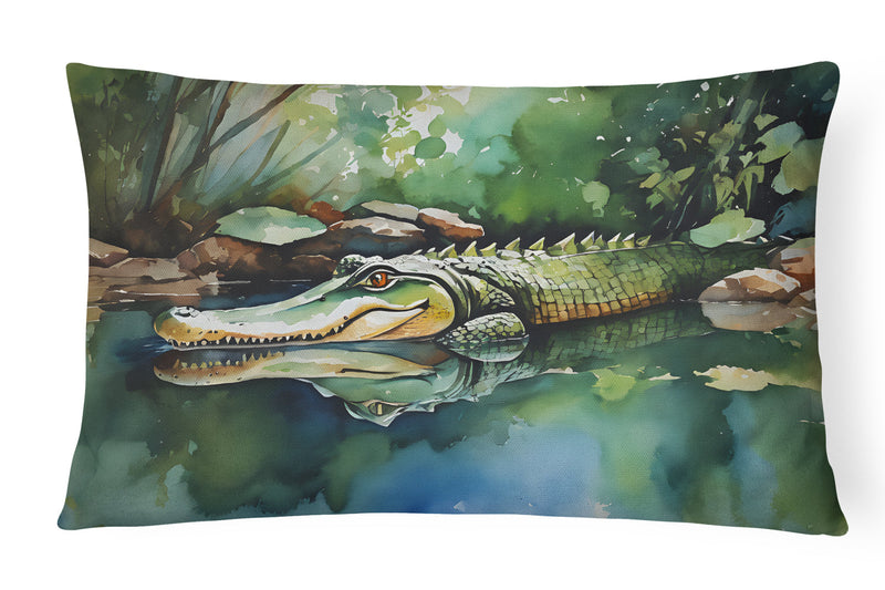 Alligator Throw Pillow