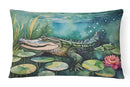 Alligator Throw Pillow