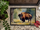 American Bison Doormat - Large 24x36 – Indoor/Outdoor Floor Mat with Artistic Flair
