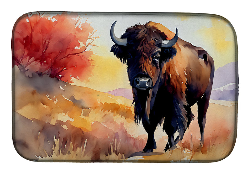 American Bison Dish Drying Mat