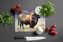 American Bison Glass Cutting Boards – Durable, Decorative Kitchen Art Large