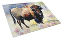 American Bison Glass Cutting Boards – Durable, Decorative Kitchen Art Large