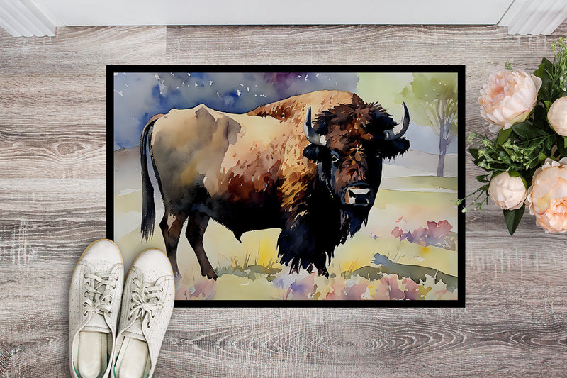 American Bison Doormat - 18X27 Indoor / Outdoor Rug | Made in USA