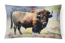 American Bison Throw Pillow