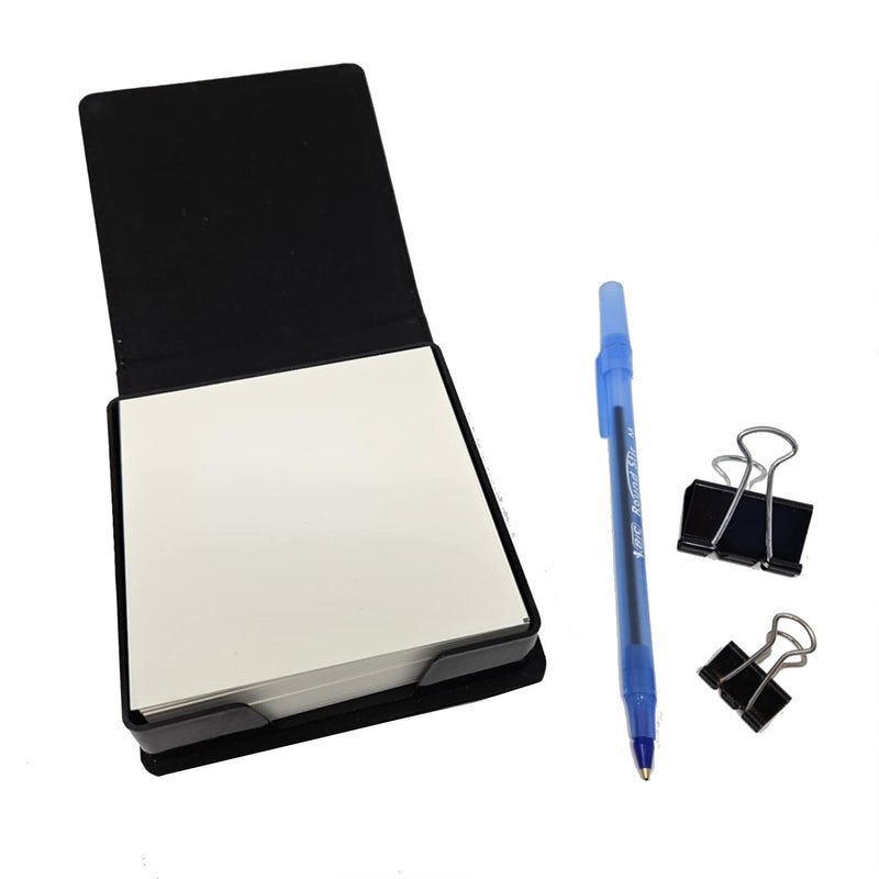 American Black Bear PU Leather Note Paper Holder