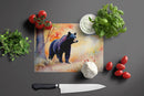 American Black Bear Glass Cutting Boards – Durable, Decorative Kitchen Art Large