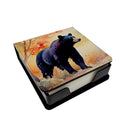 American Black Bear PU Leather Note Paper Holder