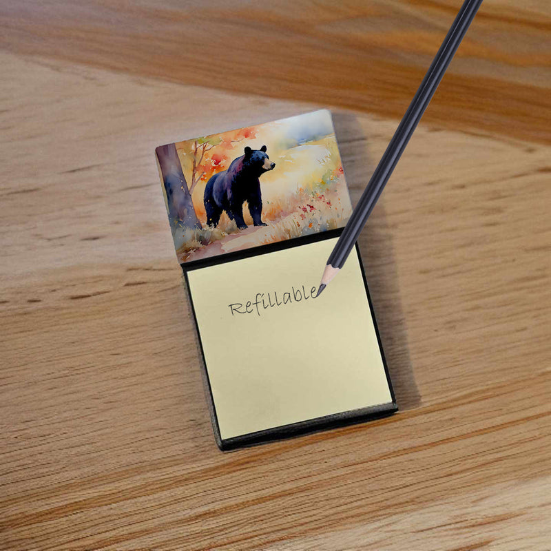 American Black Bear Sticky Note Holder