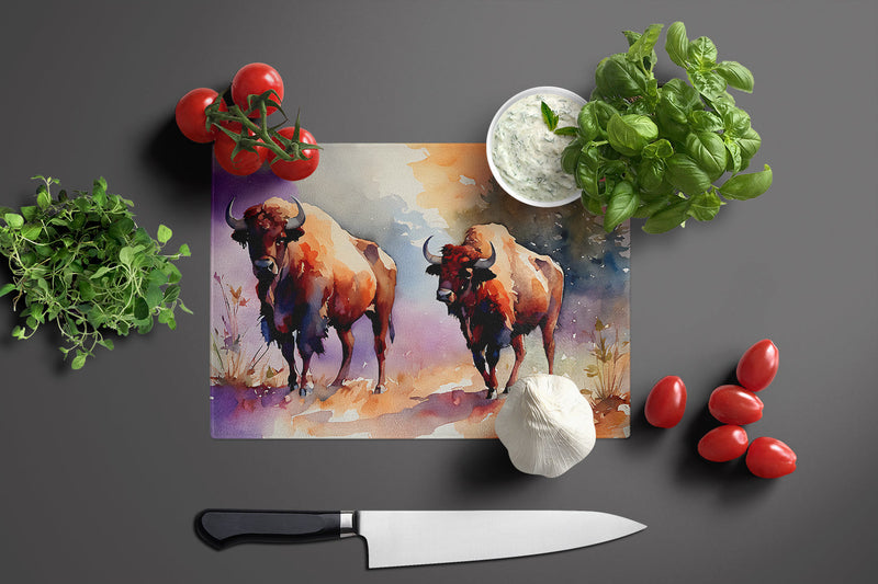 Buffalo Glass Cutting Boards – Durable, Decorative Kitchen Art Large