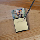 Elephant Sticky Note Holder- Refiilable Desk Accessory Note Pad