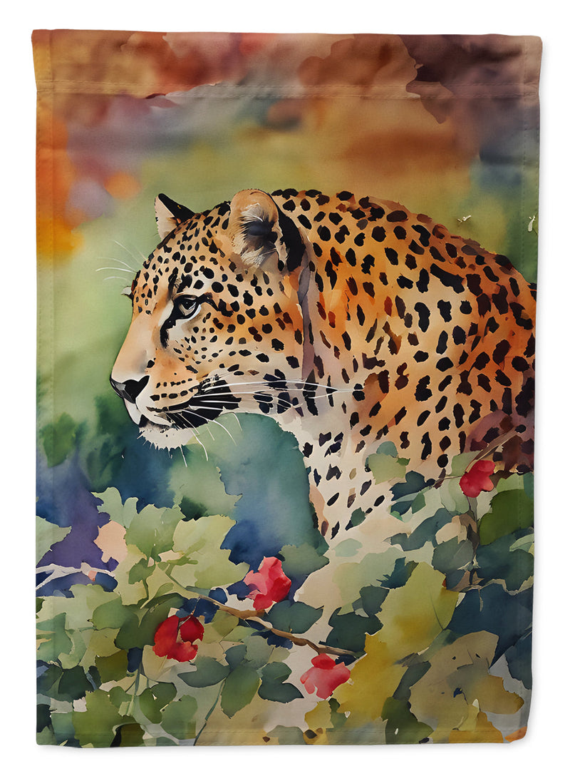 Leopard Garden Flag