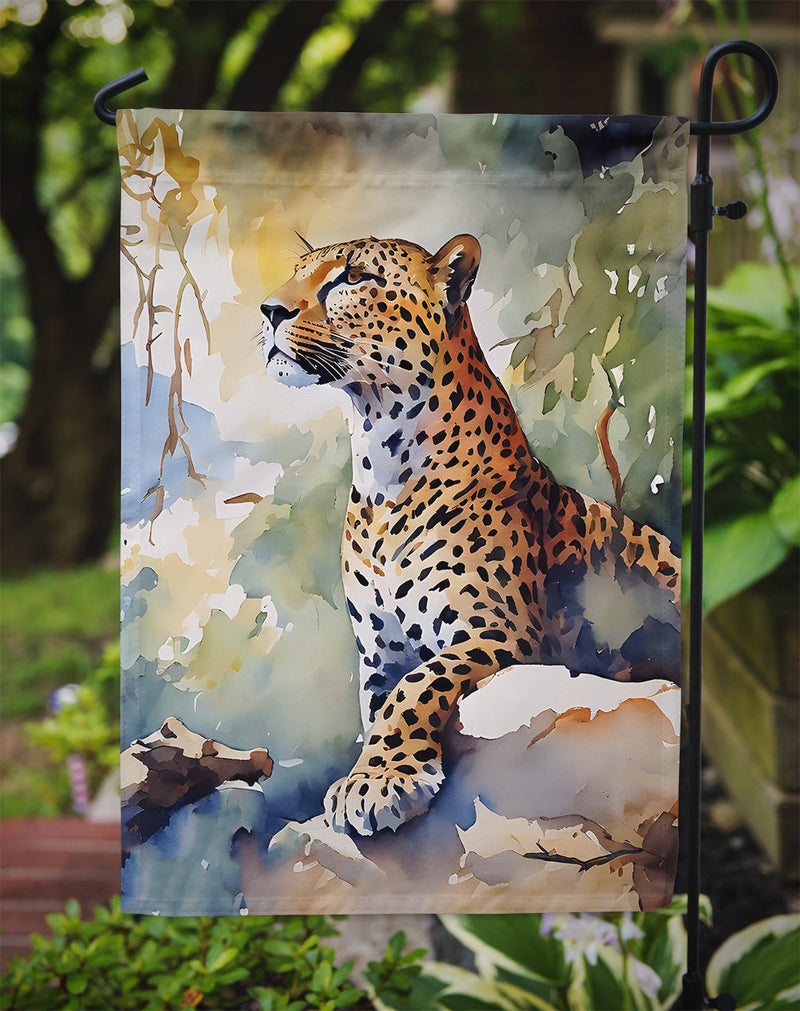 Leopard Garden Flag