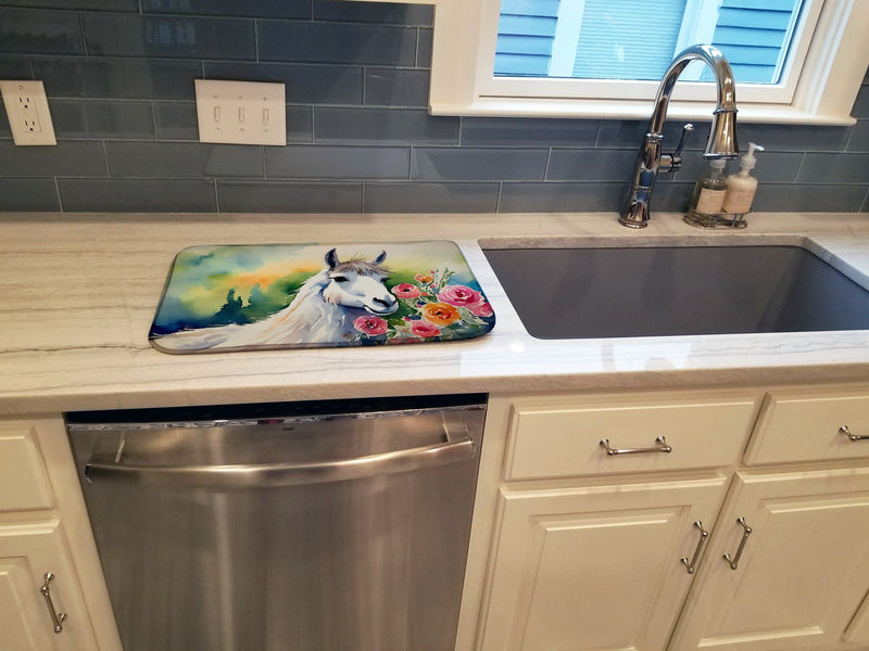 Llama Dish Drying Mat