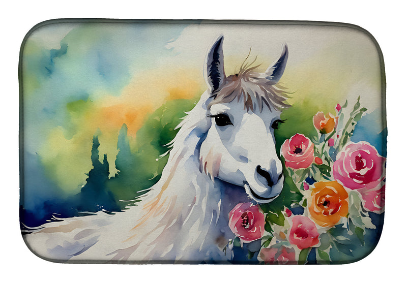 Llama Dish Drying Mat