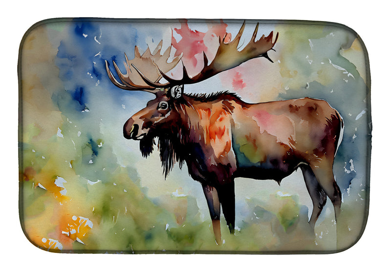 Moose Dish Drying Mat