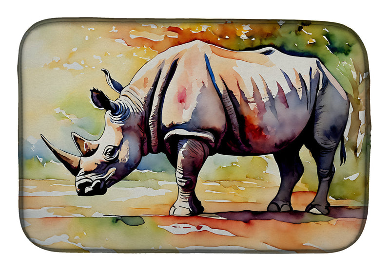Rhinoceros Dish Drying Mat