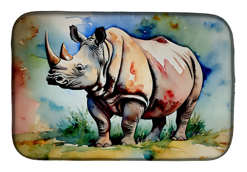 Rhinoceros Dish Drying Mat