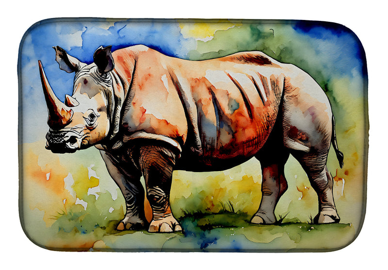 Rhinoceros Dish Drying Mat
