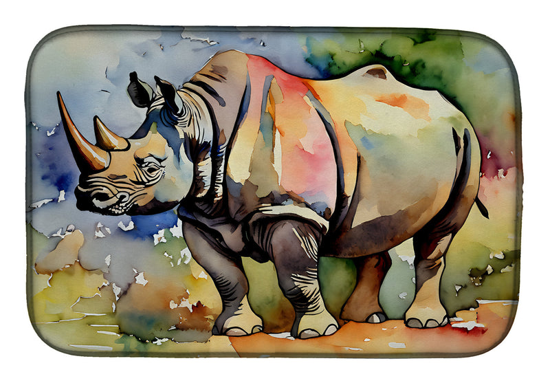 Rhinoceros Dish Drying Mat