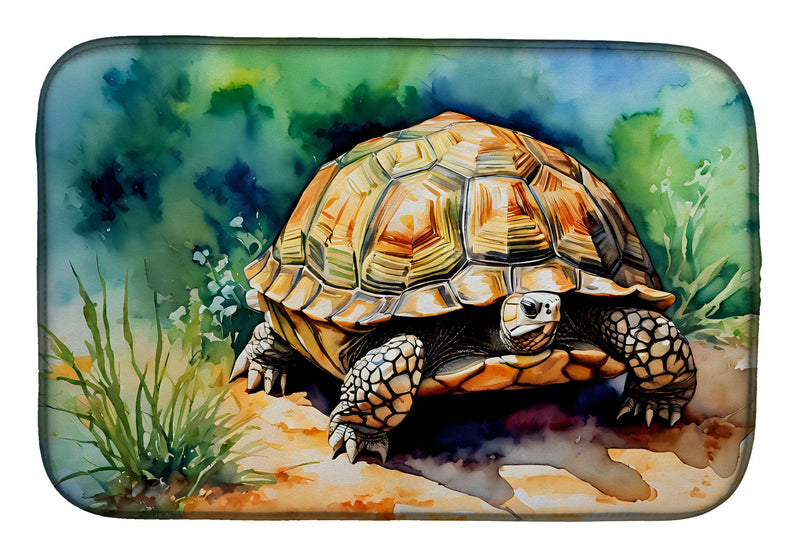 Turtles Tortoises Dish Drying Mat