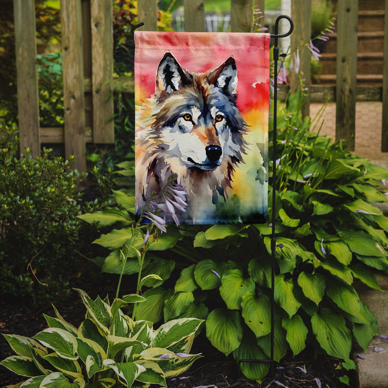 Wolves Wolf  Garden Flag