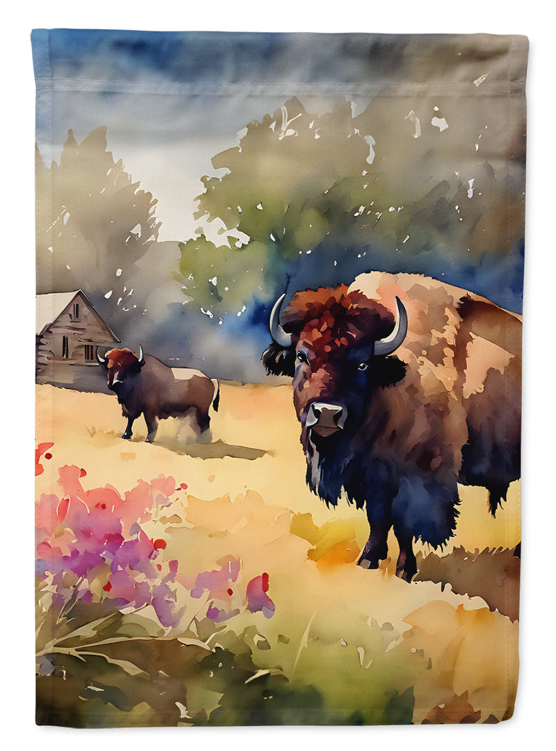 Wood Bison House Flag