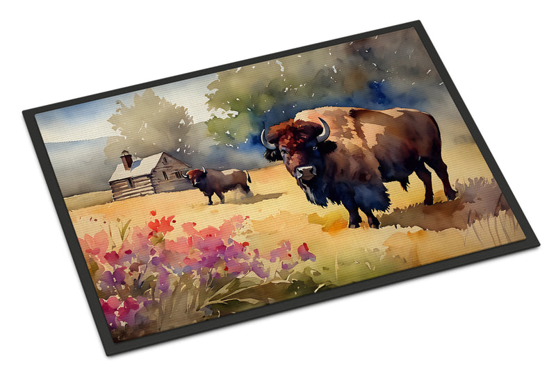 Wood Bison Doormat