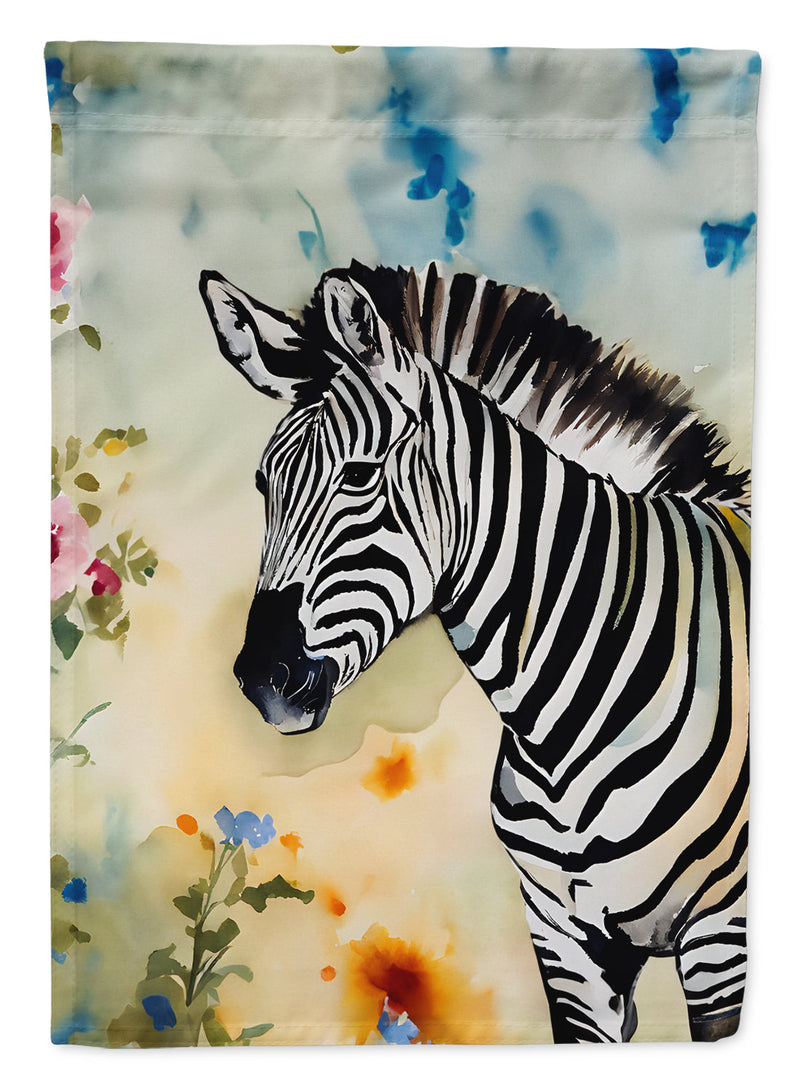 Zebra Garden Flag