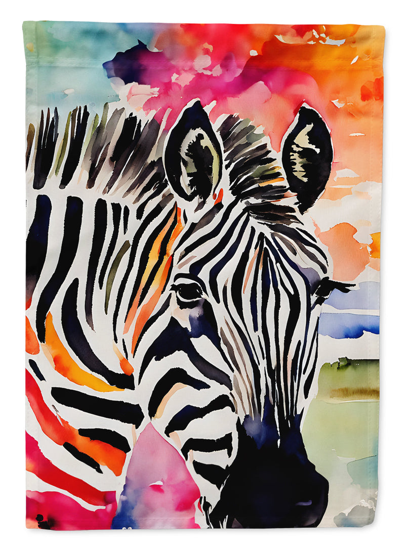 Zebra Garden Flag