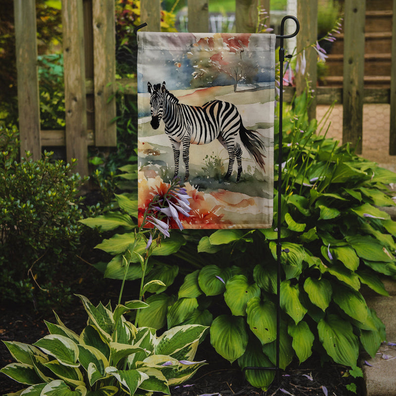 Zebra Garden Flag