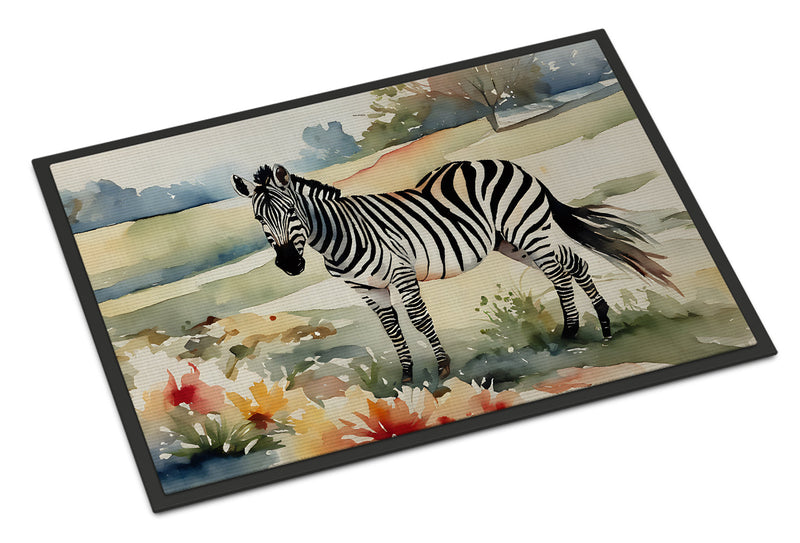 Zebra Doormat