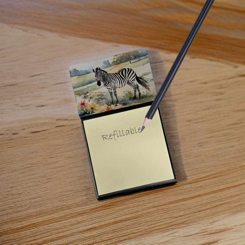 Zebra Sticky Note Holder