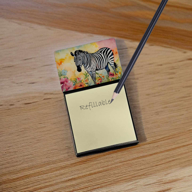 Zebra Sticky Note Holder