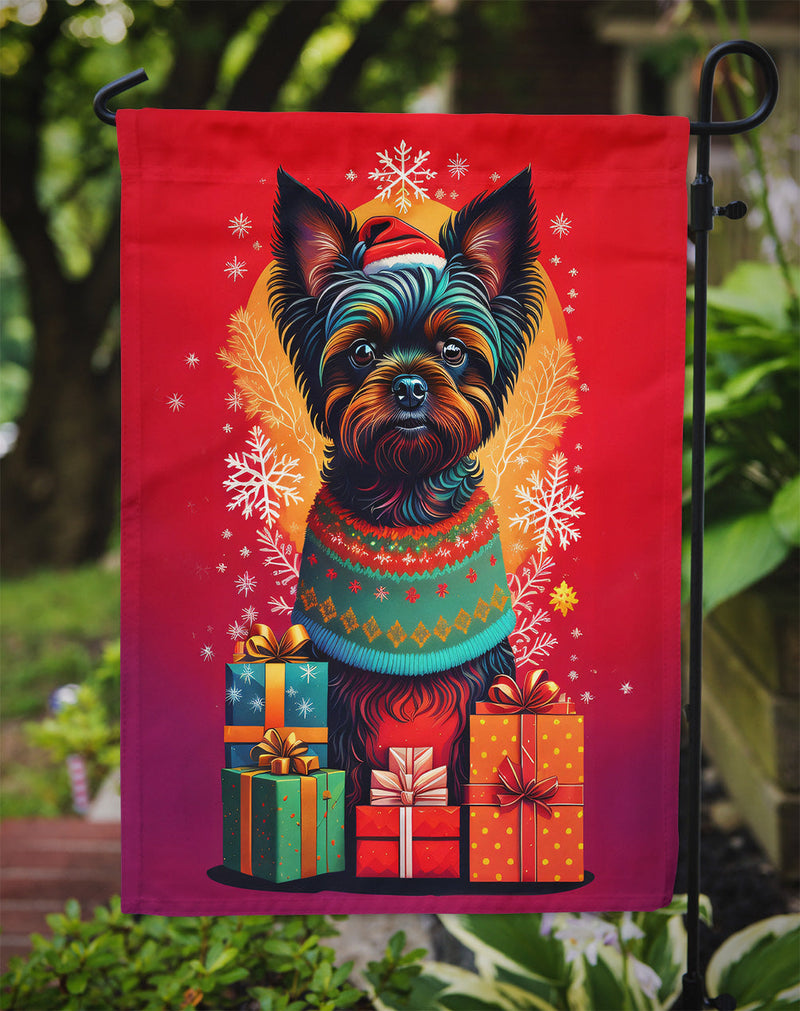 Affenpinscher Holiday Christmas Garden Flag