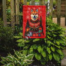 Akita Holiday Christmas Garden Flag – Outdoor Decorative Yard Flag