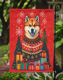 Akita Holiday Christmas Garden Flag – Outdoor Decorative Yard Flag