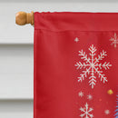 American Eskimo Holiday Christmas House Flag